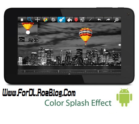 نرم افزار زیبا کردن عکس ها Color Splash Effect Pro 1.5.8 – اندروید